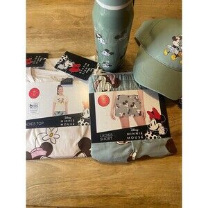 Disney Aldi Limited Edition Bundle -T-Shirt, Shorts, Hat, Zak! Tumbler (Vintage)